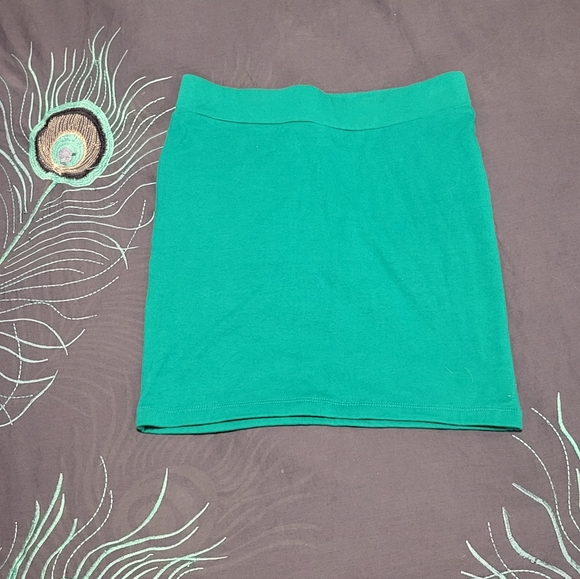 Forever 21 turquoise miniskirt - Picture 2 of 3